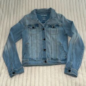 Cat & Jack Kids Box Cut Denim Jacket • XL (14/16)
